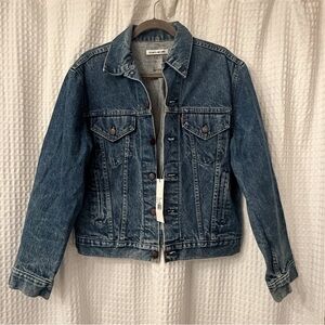 Elizabeth and James + Levi's Vintage Dark Blue Denim Jacket - NWT